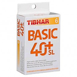 TT Ball - Tibhar 2 Star Basic (White) 6 balls WQ 