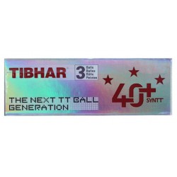 Table Tennis Ball - Tibhar 3 Star (White) 3 balls WQ 