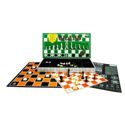 Boardgame - Shah Chess +Dam Set Standard SPM86 CQ