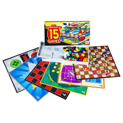 Boardgame - Compendium 15 Games SPM95 CQ