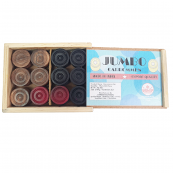 Carrom Seed - Ashwin Jumbo (Wooden Case) CQ