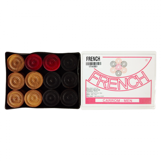 Carrom Seed - Ashwin French (Plastic Case) CQ Carrom Seed - Ashwin French (Plastic Case) CQ