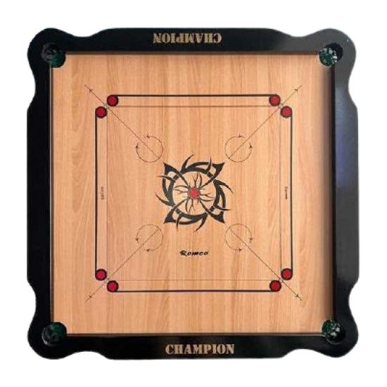 Carrom Board +Striker +Seed - Romco Champion WQ