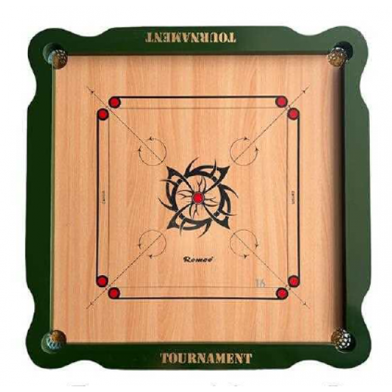 Carrom Board +Striker +Seed - Romco Tournament WQ