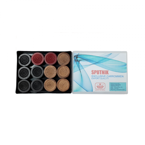 Carrom Seed - Ashwin Sputnik (Plastic Case) CQ KZ Carrom Seed - Ashwin Sputnik (Plastic Case) CQ KZ