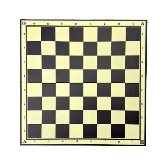 Chess Mat - 2SQ Hardboard Fold 20" CQ Chess Mat - 2SQ Hardboard Fold 20" CQ