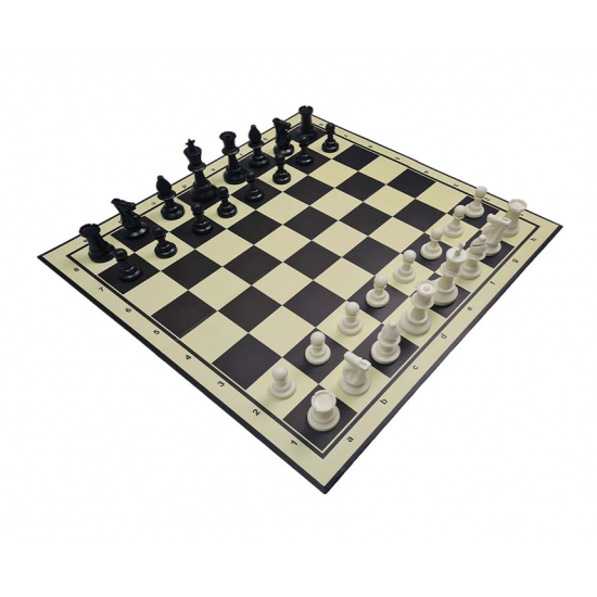 Chess Set - 2SQ 4 Fold Mat + Bag CQ Chess Set - 2SQ 4 Fold Mat + Bag CQ