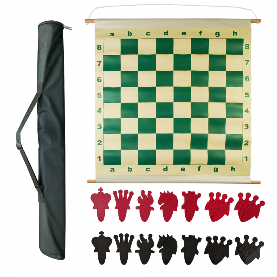 Demo Chess Set - 2SQ Slotted (28" x 28") CQ Demo Chess Set - 2SQ Slotted (28" x 28") CQ
