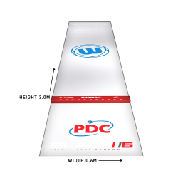 Dart Mat - Winmau Clearzone PVC CQ