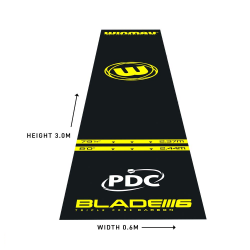 Dart Mat - Winmau Pro Zone Essential CQ