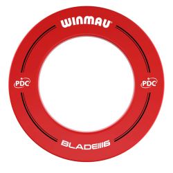 Dartboard Surround - Winmau PDC Red CQ