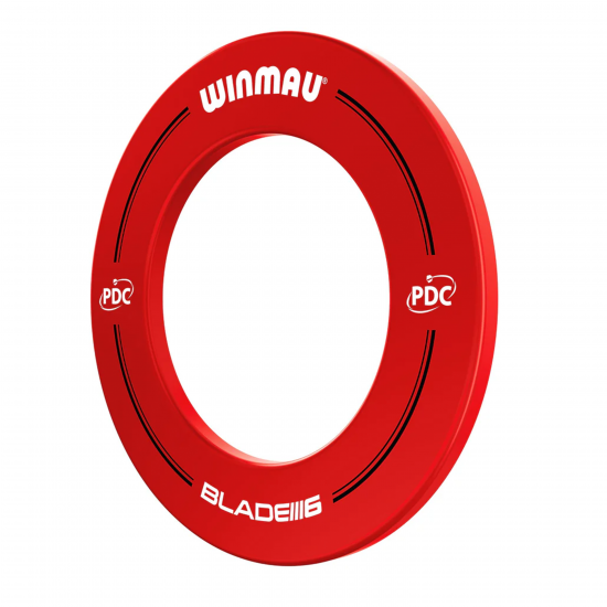 Dartboard Surround - Winmau PDC Red CQ Dartboard Surround - Winmau PDC Red CQ