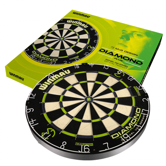Dartboard - Winmau MvG Design Diamond Plus CQ Dartboard - Winmau MvG Design Diamond Plus CQ