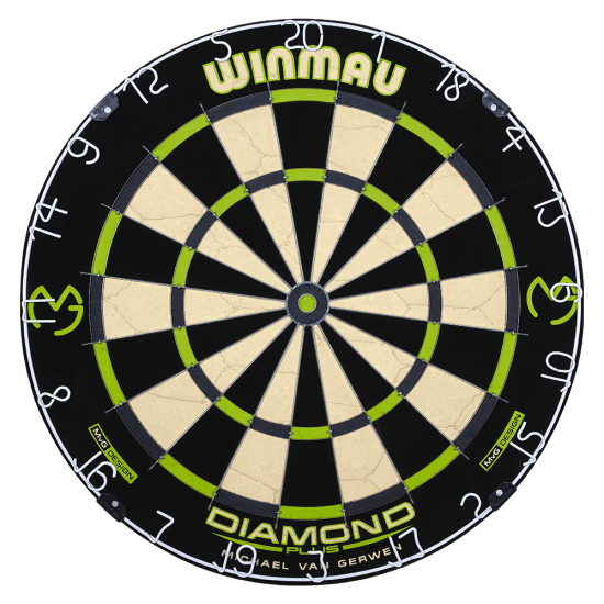 Dartboard - Winmau MvG Design Diamond Plus CQ Dartboard - Winmau MvG Design Diamond Plus CQ