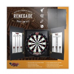 Dartboard + Cabinet Set - SHOT Renegade CQ