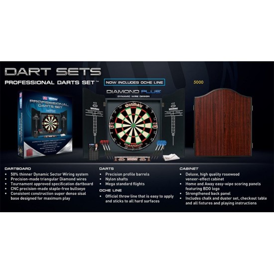 Dartboard Set - Winmau Profesional Set CQ