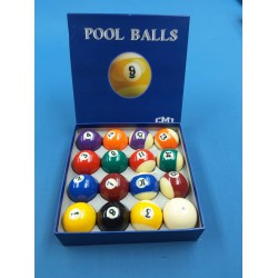 Pool Balls American - CM1 2 1/4" ZC
