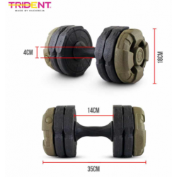 Adjustable Dumbbell -Trident Master Premium  – 10kg (Pair) KQ