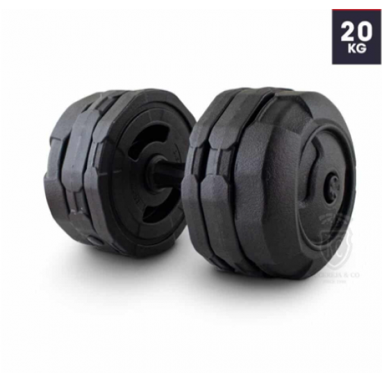 Adjustable Dumbell -Trident Master Premium – 20kg (Pair) KQ Adjustable Dumbell -Trident Master Premium – 20kg (Pair) KQ