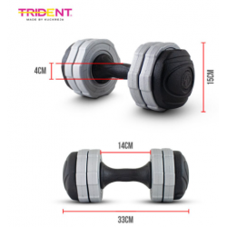 Adjustable Dumbell -Trident Master Premium  – 7.5kg (Pair) KQ