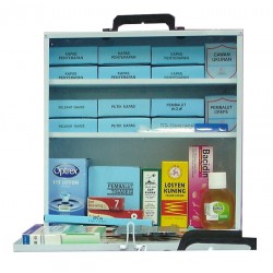 First Aid Kit Set - MMXL269 Metal Box X Large ZM