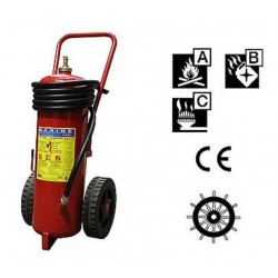 Extinguisher - Drager Marine 14134 Powder Wheeled 25 kgs ABC (cartridge) QS