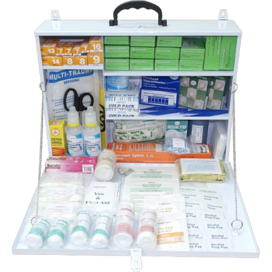 First Aid Kit Set - PM-04-MJ Jumbo (Metal Box) FZ First Aid Kit Set - PM-04-MJ Jumbo (Metal Box) FZ