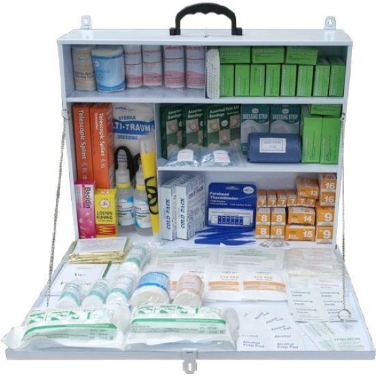 First Aid Kit Set - PM-05-MG Giant (Metal Box) FZ First Aid Kit Set - PM-05-MG Giant (Metal Box) FZ