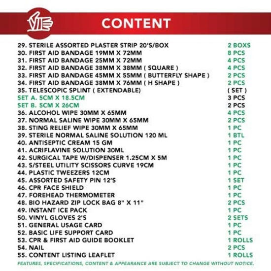 First Aid Kit Set - PM-05-MG Giant (Metal Box) FZ First Aid Kit Set - PM-05-MG Giant (Metal Box) FZ