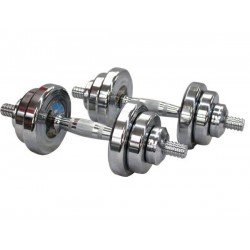 Dumbell Steel Plated - YZ 15kg