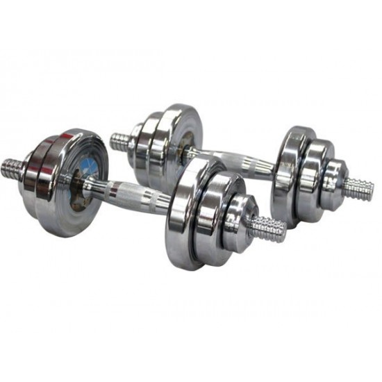 Dumbell Steel Plated - YZ 15kg
