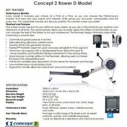 Rower - Concept 2 Model D FQ