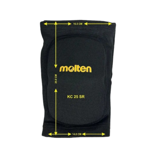 Knee Pad - Molten KC25 Black (Senior/Junior) Knee Pad - Molten KC25 Black (Senior/Junior)