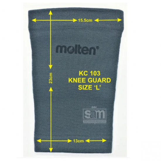 Knee Guard - Molten KG103 (S/M/L/XL/XXL) (1 Pair)