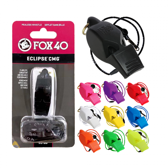 Whistle - Fox 40 Eclipse CMG +Lanyard CQ Whistle - Fox 40 Eclipse CMG +Lanyard CQ