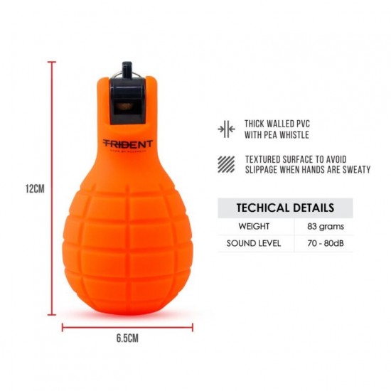 Squeezy Whistle - Trident Rubber Handheld (1 piece) KQ Squeezy Whistle - Trident Rubber Handheld (1 piece) KQ