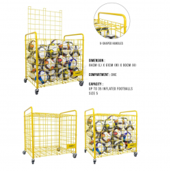 Ball Trolley Carrier - Trident Steel Wire KQ