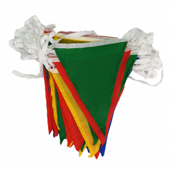 Bunting Flags - New Top PVC Triangle (30M) CQ