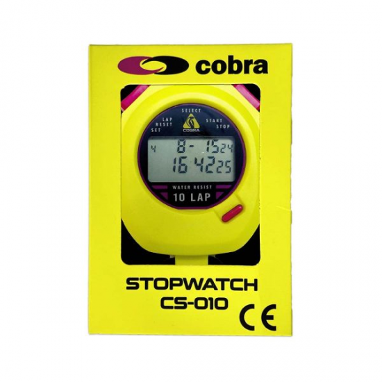 Stopwatch - Cobra CS010 (10 Laps) CQ Stopwatch - Cobra CS010 (10 Laps) CQ