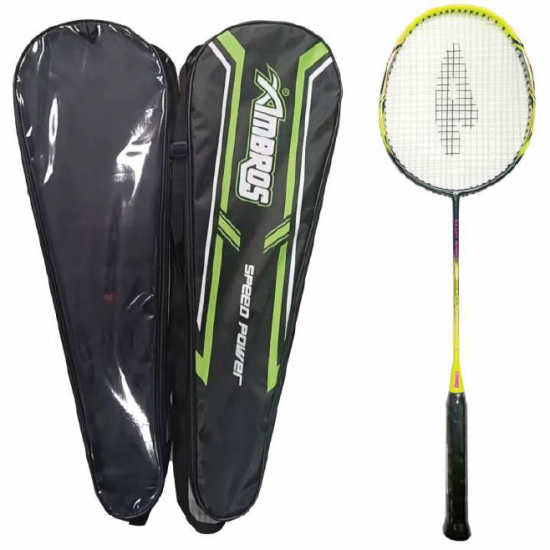 Badminton Racket - Ambros Aluminium Steel ABR0108 Badminton Racket - Ambros Aluminium Steel ABR0108