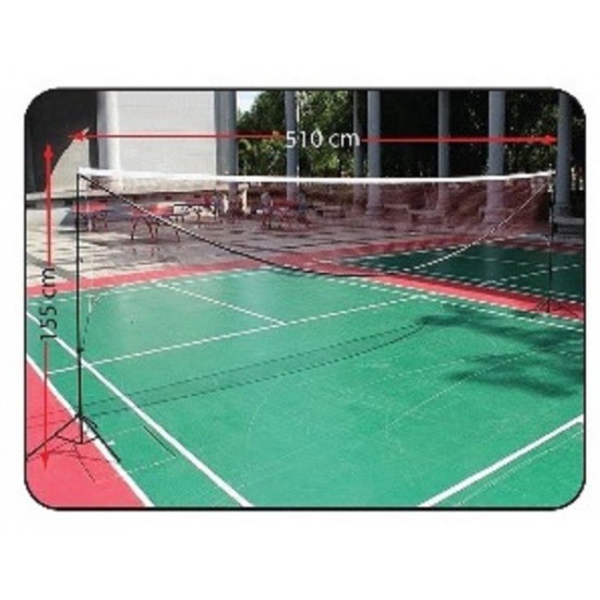 Badminton Post + Net Set - PJ0277 Portable +Lightweight MZ
