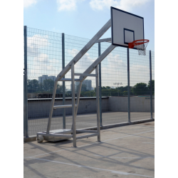 Basketball Post - Spitzer 100250 Mobile (Outdoor)