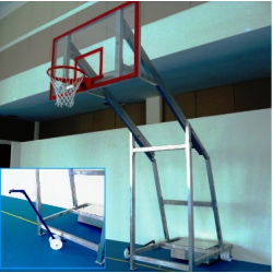 Basketball Post - Spitzer 100251 Mobile (Indoor)