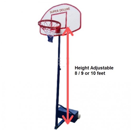 Basketball Post - TS848 Home Use (Plywood) (1pc) Adjustable