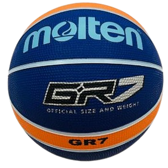 Basketball Size 7 - Molten BGR7 Rubber Basketball Size 7 - Molten BGR7 Rubber