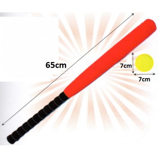 Baseball Bat +Ball Set - PJK012 EVA Foam (8 pairs) PZ Baseball Bat +Ball Set - PJK012 EVA Foam (8 pairs) PZ