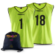 Football Bib Set - Trident Mesh Junior/Senior (Numbered 1-18) KQ Football Bib Set - Trident Mesh Junior/Senior (Numbered 1-18) KQ