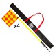Corner Flag Set - New Top Deluxe Pro (4 units) + Spring + Bag CQ Corner Flag Set - New Top Deluxe Pro (4 units) + Spring + Bag CQ