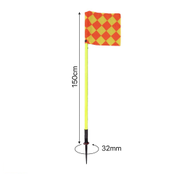 Corner Flag Set - Cobra World Cup (4 units) + Bag CQ