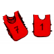 Futsal Bib Set - Cobra Mesh Junior (Numbered 1~7) CQ Futsal Bib Set - Cobra Mesh Junior (Numbered 1~7) CQ